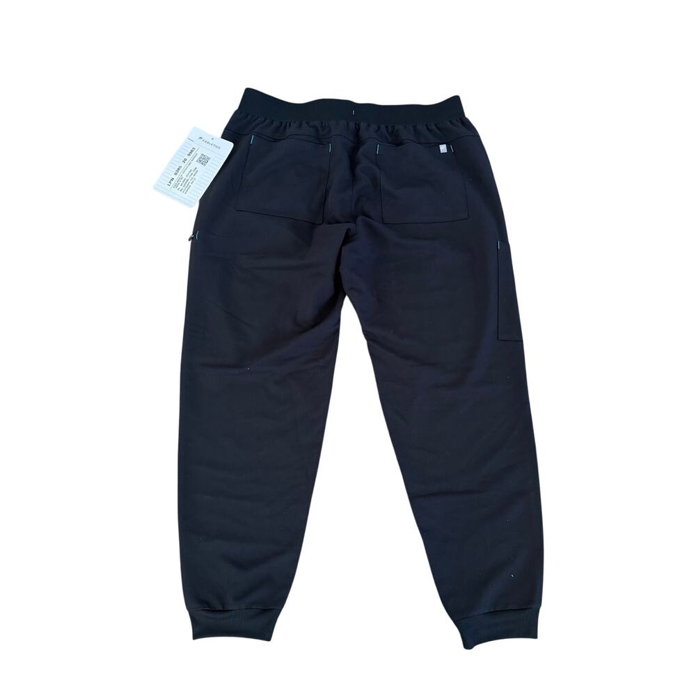 NWT Fabletics All Shift Scrub Joggers Mens XL Black/Seaside Blue READ - Picture 2 of 12
